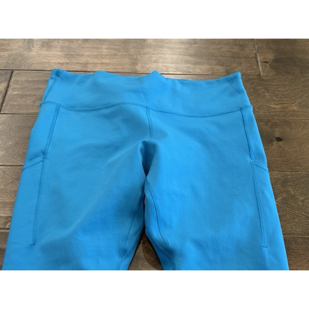 Nike Dri-Fit Womens Blue Epic Lux Tight Fit Leggings Size XL CN8043-446 - Picture 4 of 10